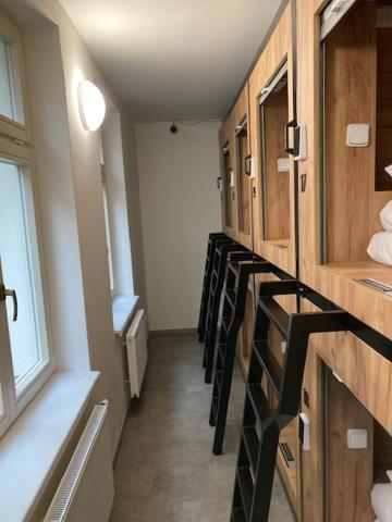 Capsule Hostel Andel Centre Spirit براغ المظهر الخارجي الصورة